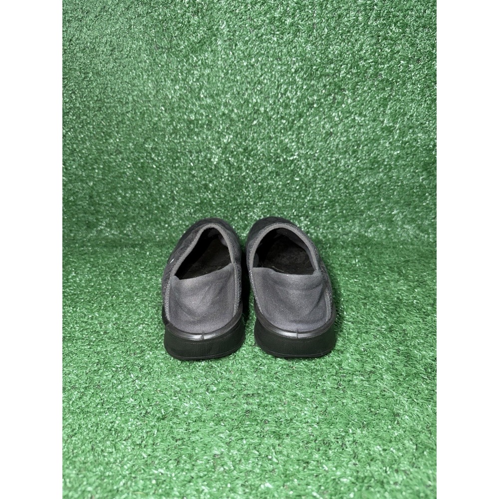 Bzees Getaway Shoes Womens Size 7 Grey Shimmer Collapsible Heel Casual Slip On - Picture 7 of 9